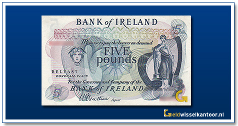 Noord-Ierland-5-Pounds-1967-1968-Mercury-at-the-left