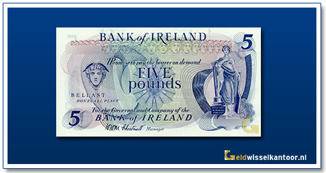 Noord-Ierland-5-Pounds-1971-1977-Mercury-at-the-left