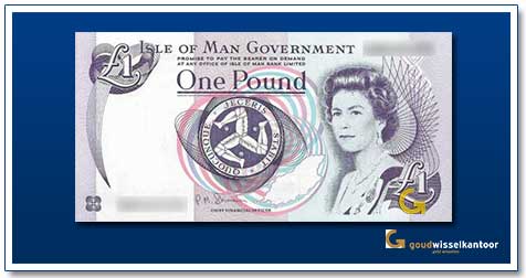 Isle of Man 1 Pound Queen Elizabeth II 2009