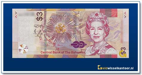 Bahama's-3-dollar-Queen-Elizabeth-II-2019
