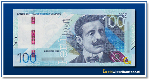 Peru 100 Nuevos Soles Pedro Paulet 2019-2021