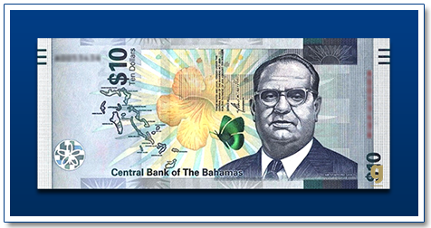 Bahamas-10-dollar-2022-Sir-Stafford-banknote-front