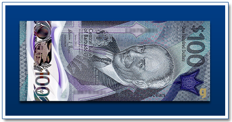 Barbados-100-dollar-2022-Sir-Grantley-Adams-banknote-front