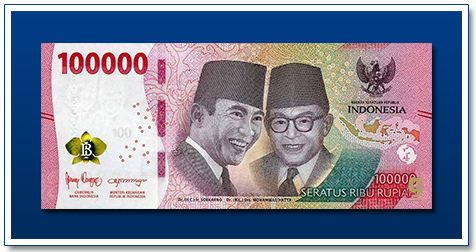 Indonesia-100000-Rupiah-2022-Soekarno-and-Mohammed-Hatta-banknote-front