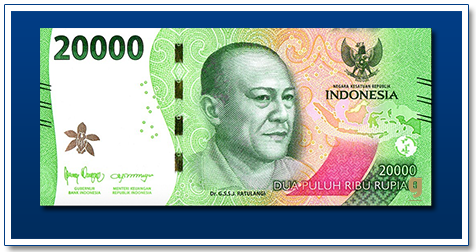 Indonesia-20000-Rupiah-2022-Gerungan-Saul-Samuel-Jacob-Ratulangi-banknote-front