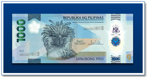 Philippines-1000-piso-Eagle-head-2022-banknote-front