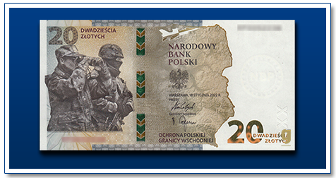 Poland-20-Zlotych-protection-of-eastern-border-2022-banknote-front